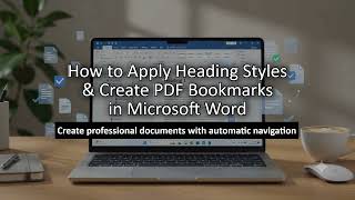 Heading Styles & Create PDF Bookmarks in Microsoft Word