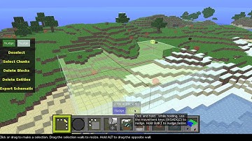 Minecraft: How to make Flat Land in MCEdit