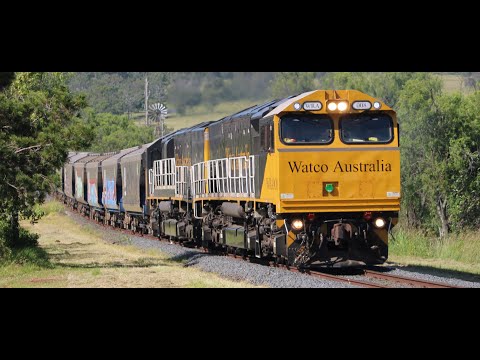 Watco Grain train Allan to Yeronga