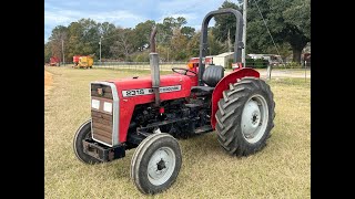 2001 Massey Ferguson 231S 2wd Utility Tractor (1,073 Hours)