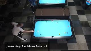 🔥 NORTH AMERICAN POWERHOUSE CLASH! JIMMY KING 🆚 JOHNNY ARCHER 🎱 INTENSE PRO POOL ACTION ✨