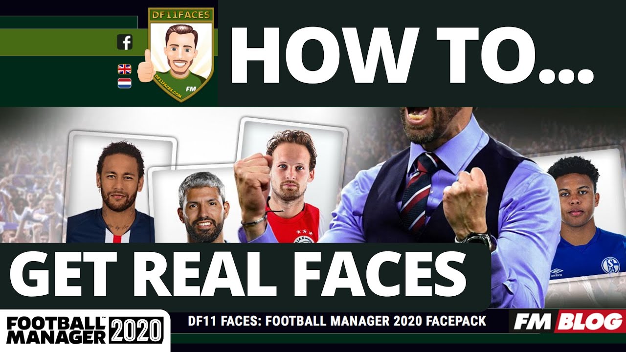 How To Download And Install The Best Face Packs Fm20 Football | Images ...