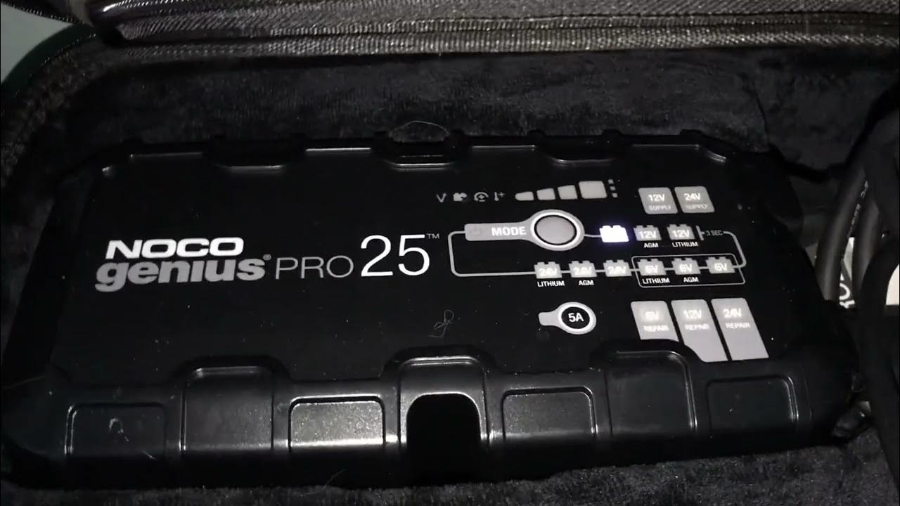 Noco Genius Pro 25 and 10 - YouTube