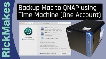 Backup Mac to QNAP using Time Machine (One Account)