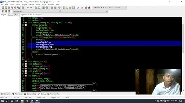 Project UAS Struktur Data - Penjelasan Kode (Aplikasi Catatan Hutang Sederhana)