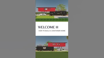 4 Shipping Containers Modified into an Amazing Family House