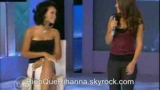 rihanna  on tyra banks show