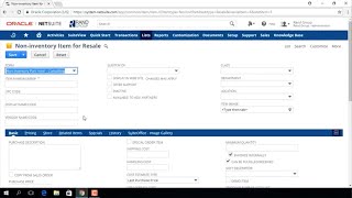 How to Create a Non-Inventory Item in NetSuite