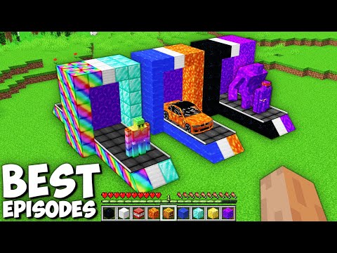 Which MOB UPGRADE IS BETTER LAVA VS PORTAL VS DIAMOND in Minecraft ? BEST VIDEO COMPILATION OF 2021