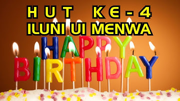 DIRGAHAYU KE 4 ILUNI UI MENWA (Part 2)