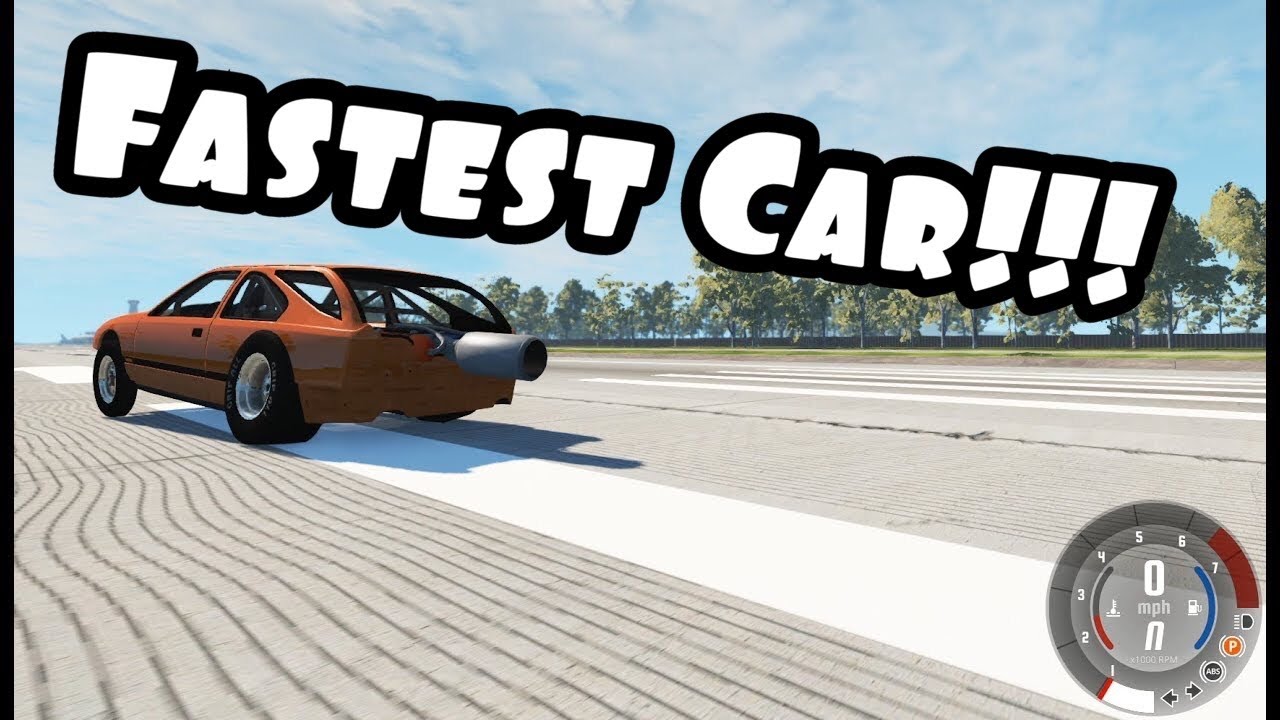 Fastest Car in BeamNG.drive 