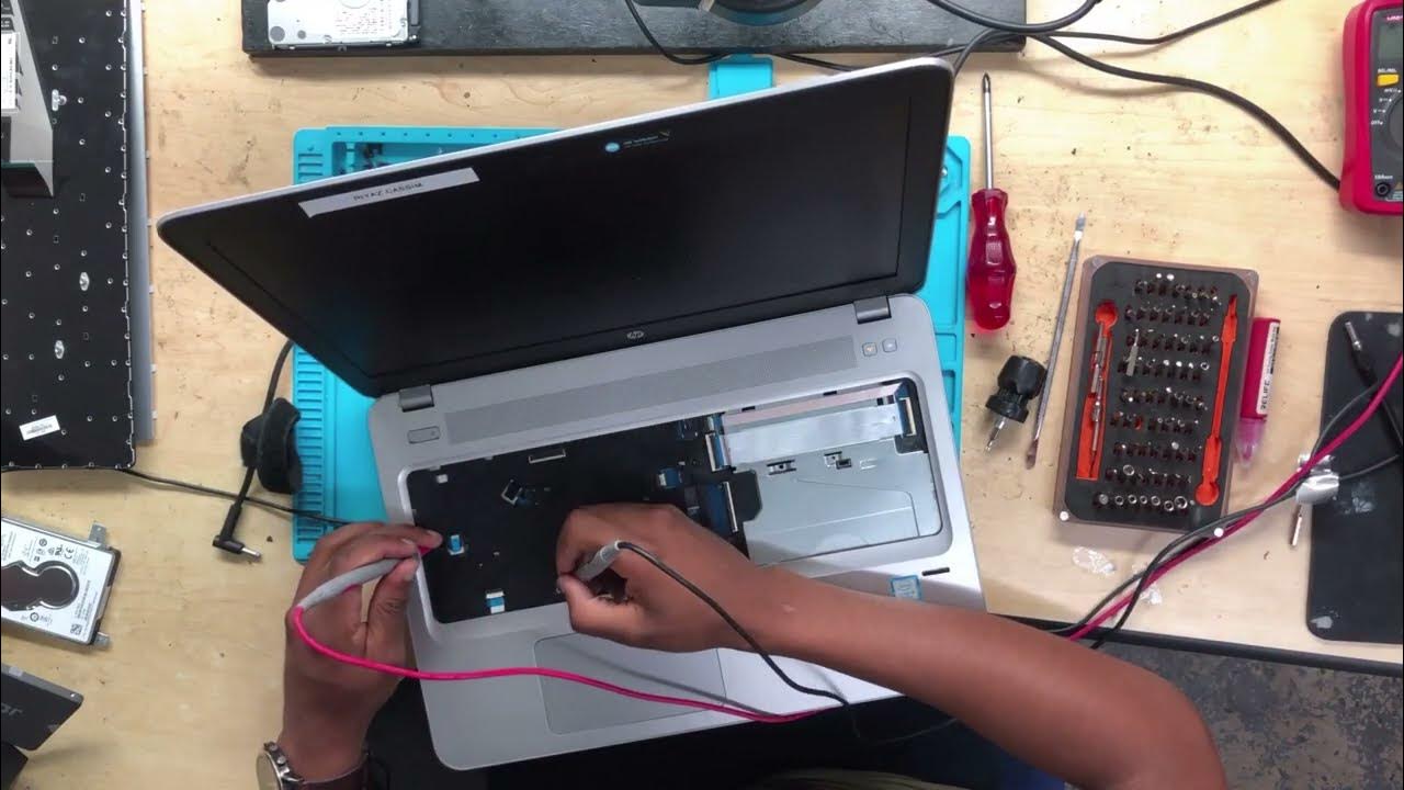 Hp laptop not turning On at all repair tutorial YouTube