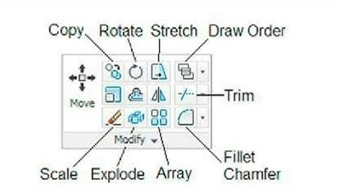 10-How to Use Move,Copy,Stretch,Rotate,Mirror and Scale Command in AutoCad 2017