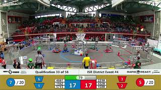 Qualification 33 - 2022 ISR District Event #4