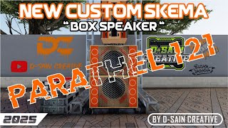 Plan Skema Box Subwoofer Parathel 121 Faskho New Custom 2025 By D-Sain Creative