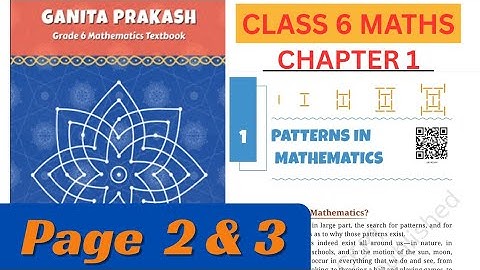 Class 6 - Patterns in Mathematics | Ganita Prakash | New Session 2025 - 26