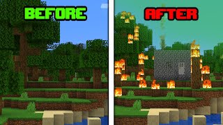 How Fast can We Destroy The Environment In Minecraft?