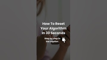 How To Reset Your Algorithm In 30 Seconds | DailySurprisesMedia