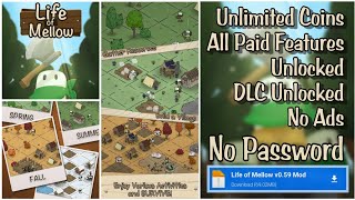 Life of Mellow Mod Apk Latest Update 2023 | 0.62 | Mod Menu DLC | Part 1 screenshot 5