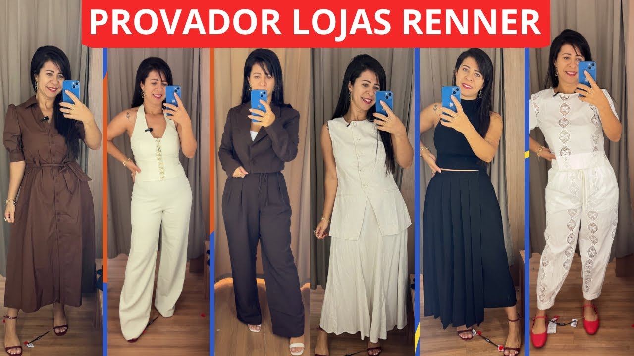 PROVADOR RENNER | COLEÇÃO OUTONO |15%OFF