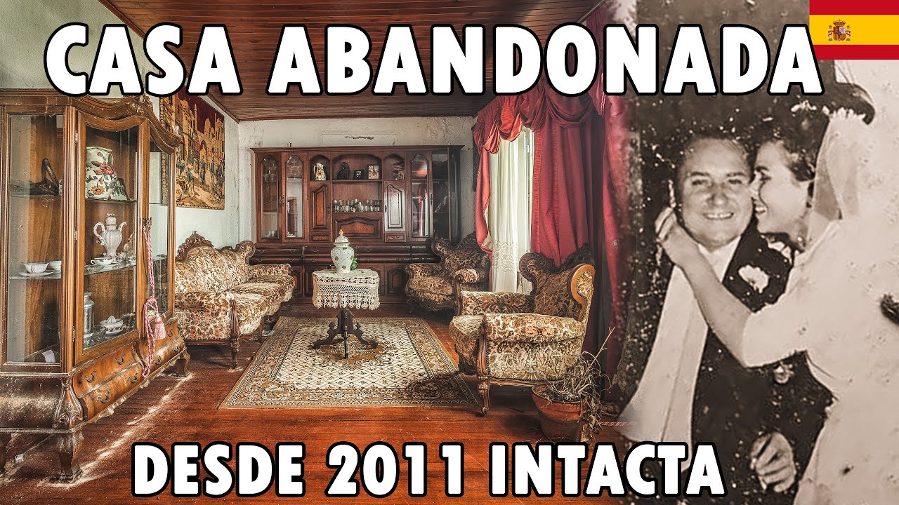 ELES MORRERAM E FICOU TUDO ABANDONADO DESDE 2011 NESTA CASA EM ESPANHA - URBEX