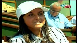 Mary Pierce vs Claudine Schaul French Open 2004