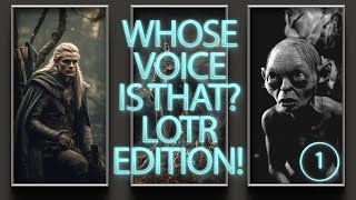 Guess The Lord of the Rings Character By The Voice - Part 1 screenshot 1