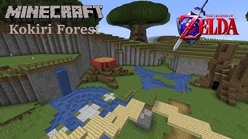 Zelda OOT Minecraft - Kokiri Forest Update #1 (old)