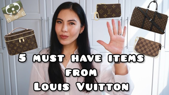 🔥NEW LOUIS VUITTON Mini Pochette Accessoires Chain Pouch Monogram HOT GIFT  RARE