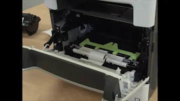 Lexmark XM1145 - Clear Jams inside the printer, 20y.xx Front door paper jams