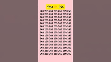 This Odd Number Puzzle Will Test Your Visual Skills!