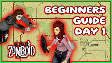 Beginners Guide to Project Zomboid: DAY ONE | Build 42 | EP1