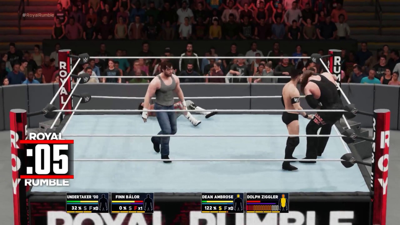 WWE 2k18 Royal Rumble Match