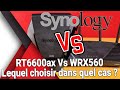 Synology RT6600ax ou WRX560 ? Quel routeur Wi-Fi 6E (AX) Mesh choisir selon ses besoins et usages ?