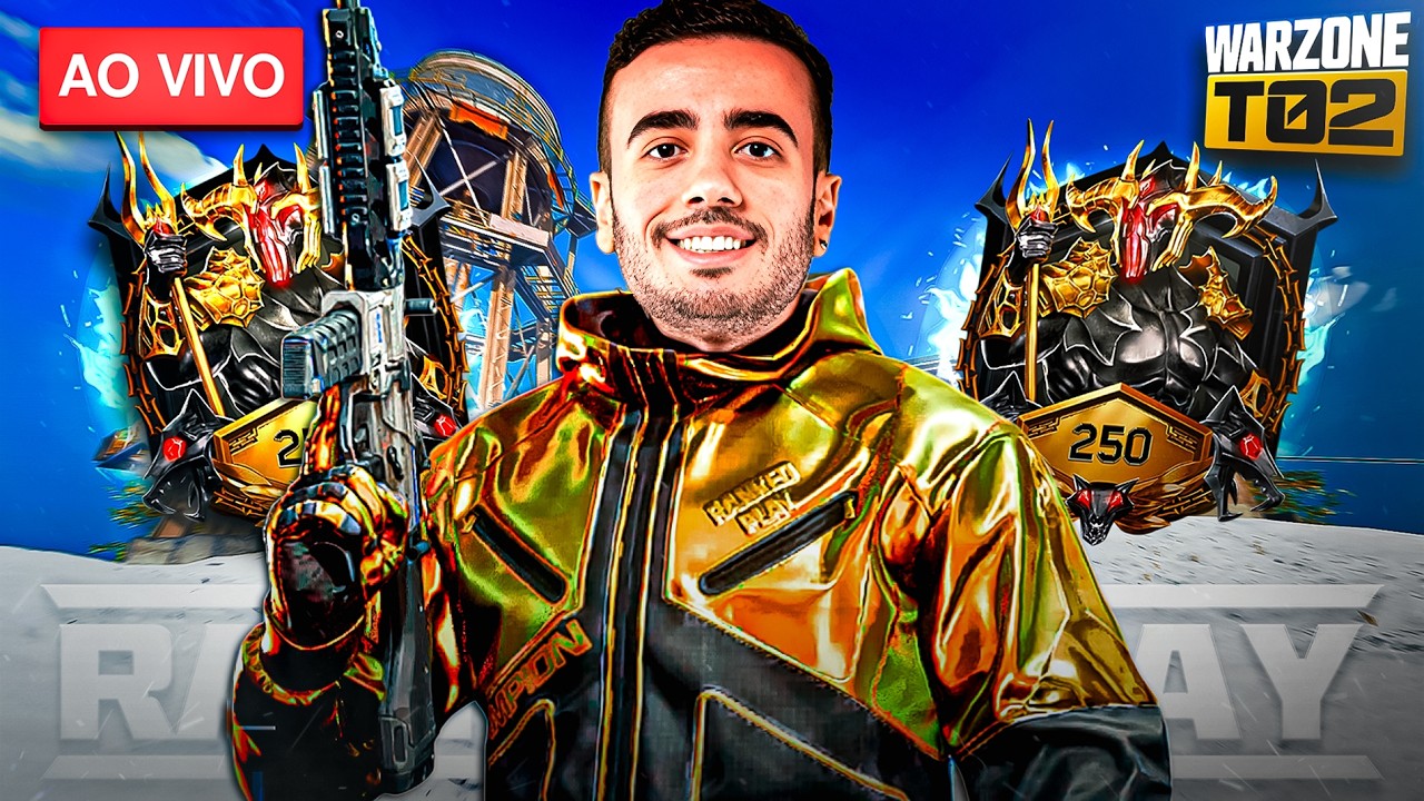 🔴 WARZONE: RANKED VOLTANDO PRO TOP250 NO PS5
