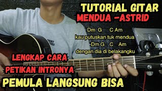 Download Lagu (Chord) Mendua - Astrid | Tutorial melodi intro Mendua | Viral Tiktok MP3
