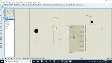 Sensing key press and activating relay using PIC 16F877 (Polling technique)