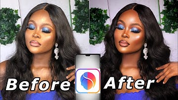 Faceapp/How to edit Instagram makeup pictures on your phone like a pro (iphone &Android)