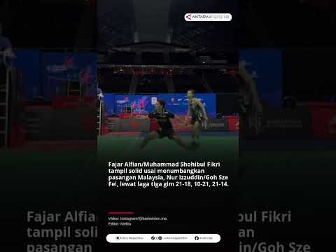Ganda! Alwi Farhan dan Fajar/Fikri Lolos ke Semifinal Singapore Open 2026