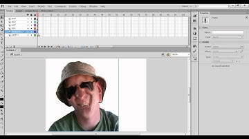 Creating a melting face animation with Adobe Flash