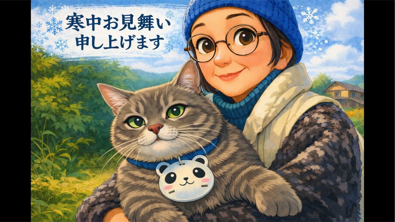 寒中お見舞い申し上げます！　【2026.1.17(土)午後