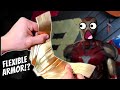 Flexible pla  3d printing  painting flexible cosplay armor