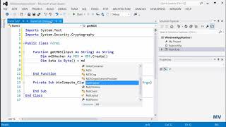 VB.NET How To Compute MD5 Hash