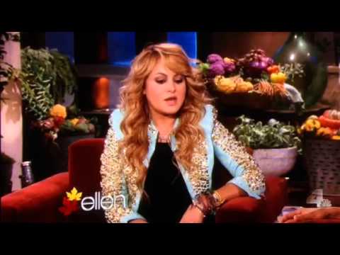 Paulina Rubio en Ellen DeGeneres Show