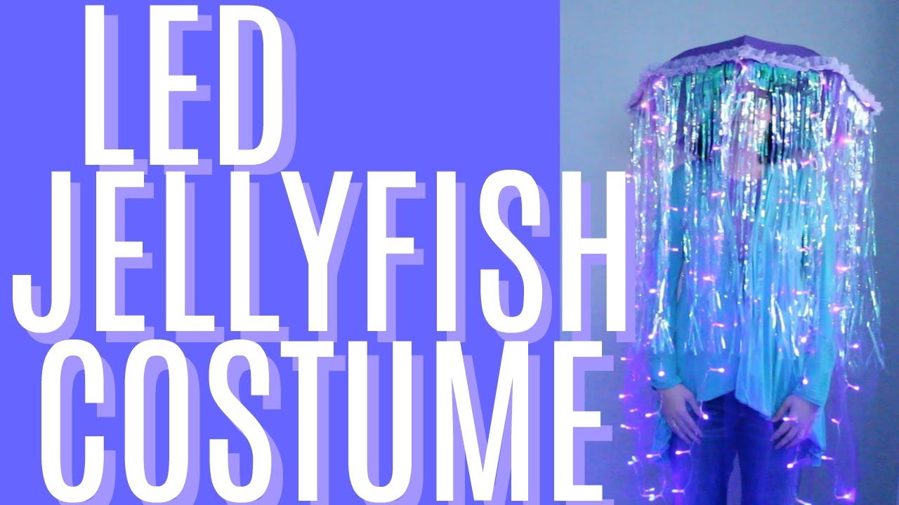 Making a Jelly Costume Out of Recycled Materials 