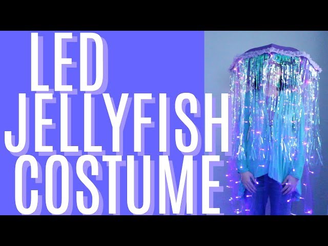 Making Jellyfish Hat🌊(Jellyfish Costume for Halloween) 