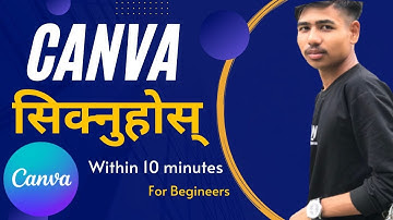 Canva Tutorial in Nepali_How to use Canva