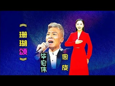 演唱《珊瑚颂》爆红的毕宏伟,与才女周旋同唱此歌 - YouTube