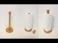 DIY : How To Make Paper Towel Holder Using Recycled Cardboard