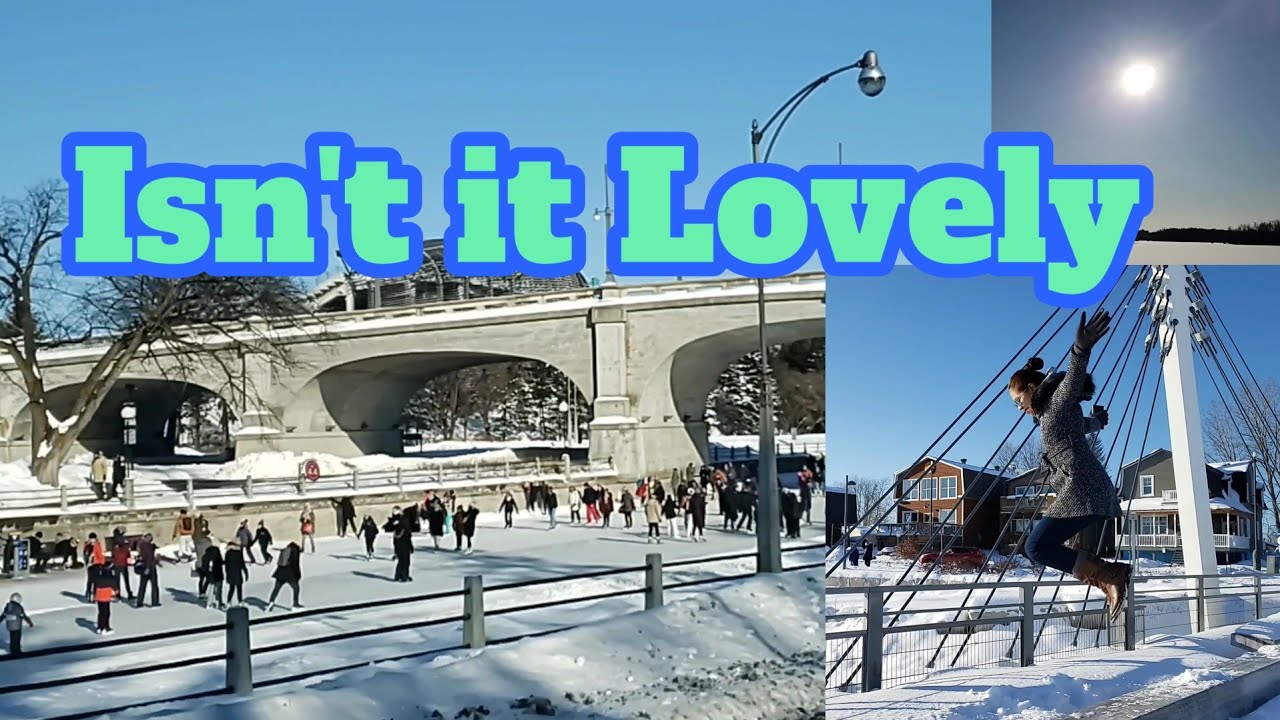 Ottawa Canal Skating Rockcliffe Lookout Gatineau Tour YouTube